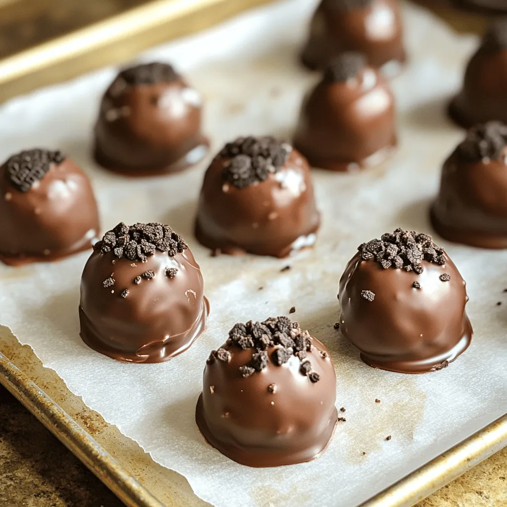 No-Bake Oreo Cookie Truffles Easy Dessert Delight