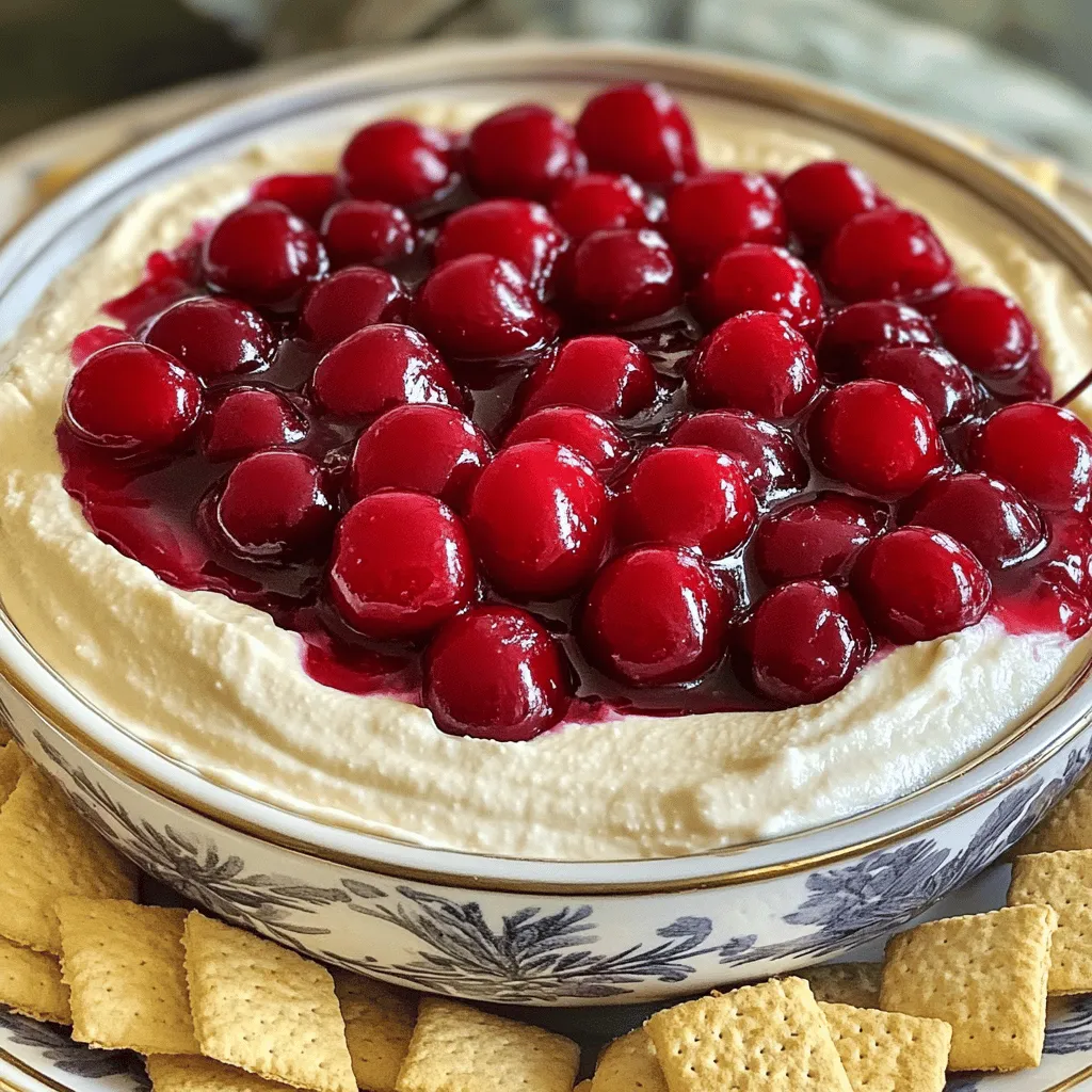 Cherry Cheesecake Dip Delightful and Easy Recipe