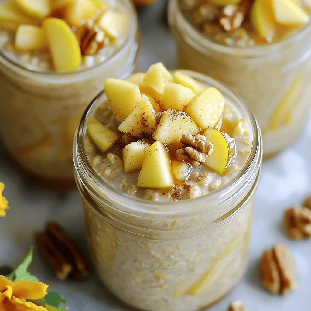 Tasty Apple Pie Overnight Oats Simple Morning Meal