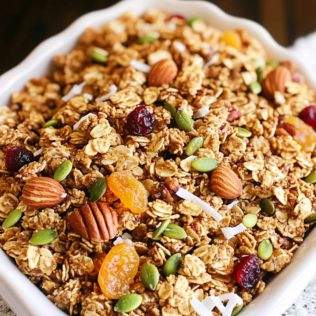 Maple Chai Spiced Granola Easy and Flavorful Snack