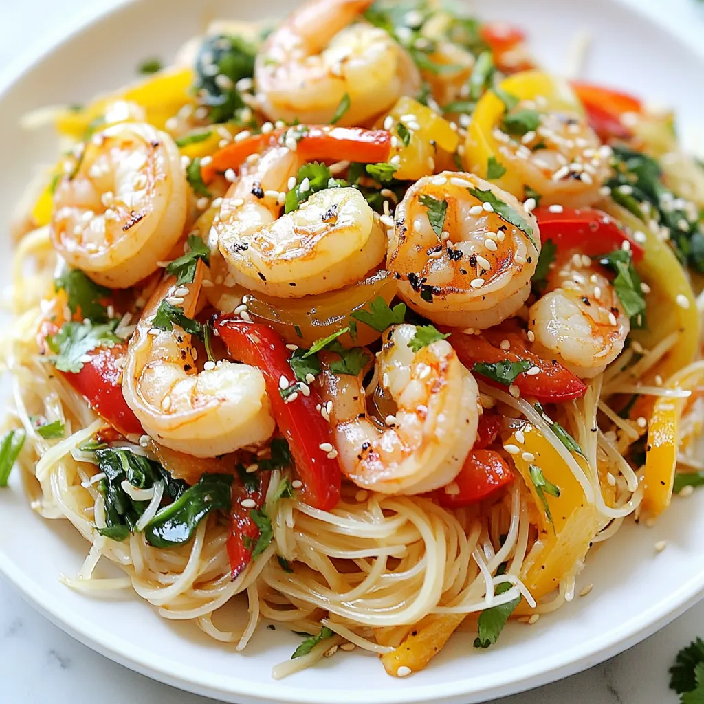 Spicy Garlic Shrimp Noodles Flavorful and Easy Recipe
