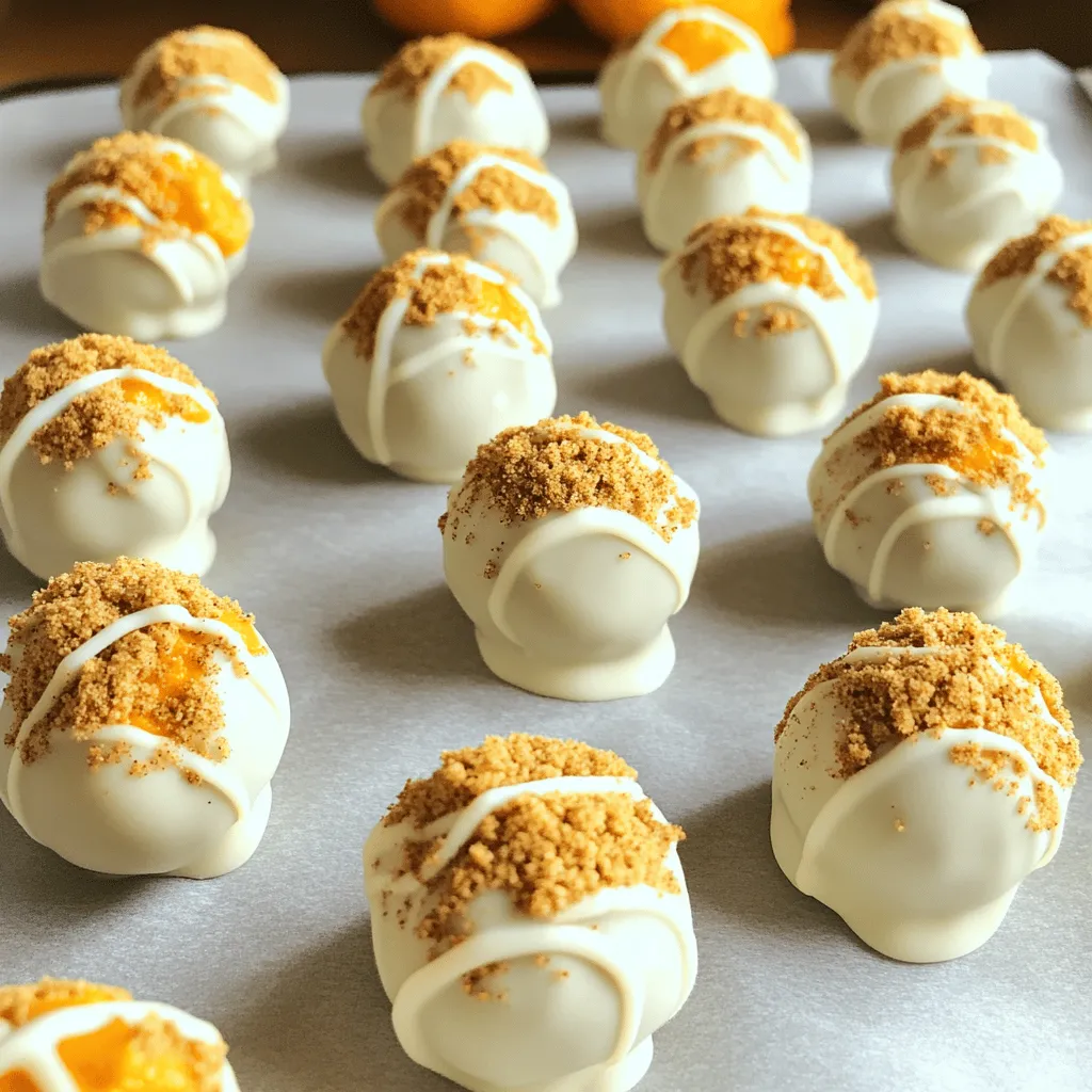 No-Bake Pumpkin Spice Oreo Truffles Delightful Treat