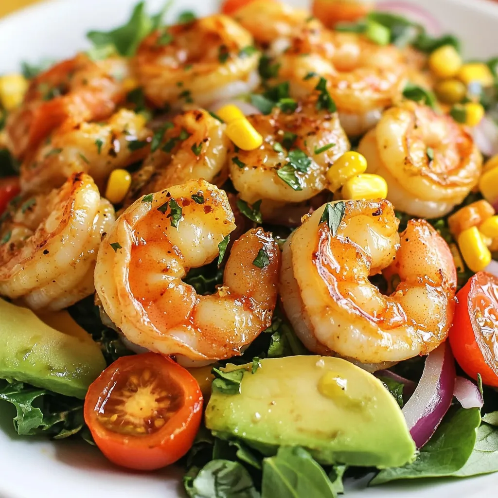 Zesty Lime Shrimp Salad Fresh and Flavorful Delight