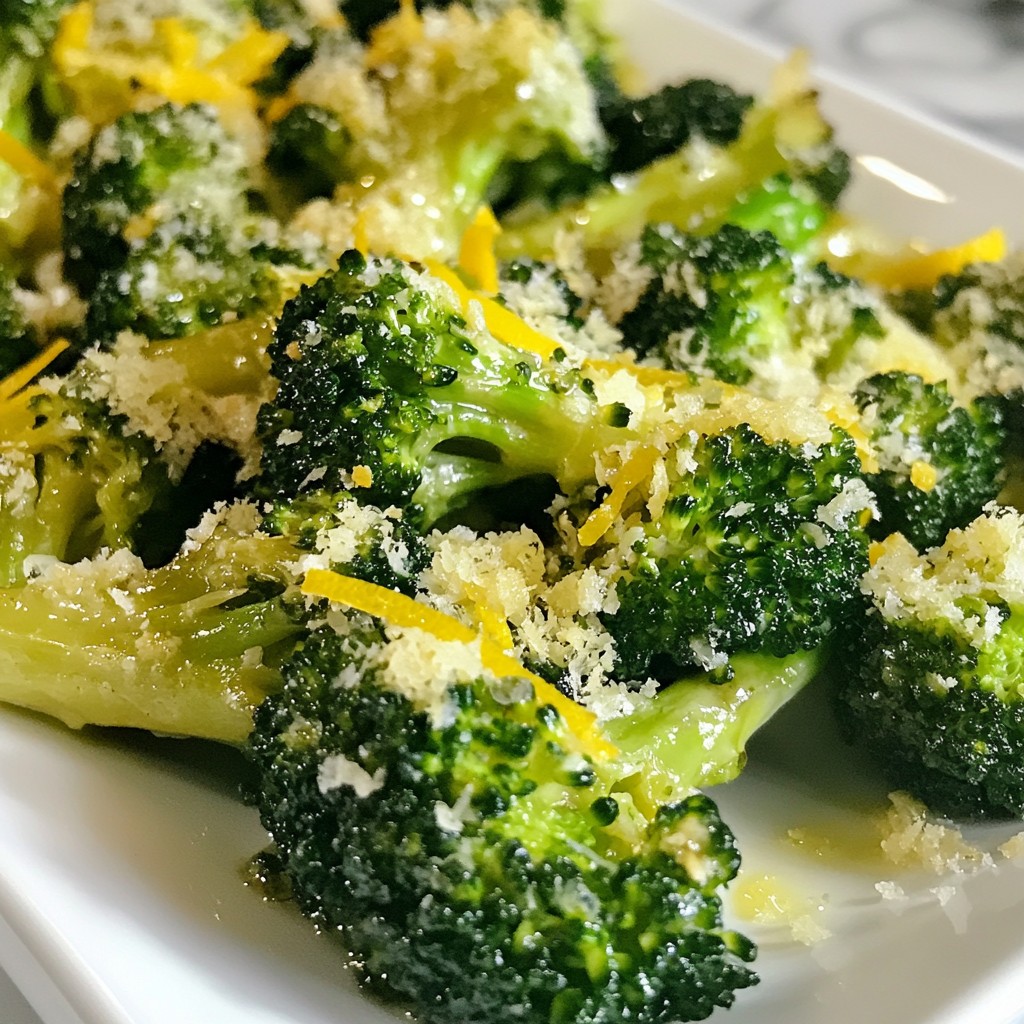 Zesty Air Fryer Lemon Garlic Broccoli Recipe Delight