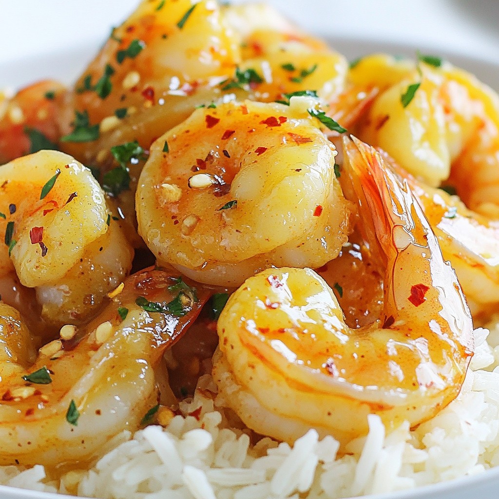 Honey Garlic Butter Shrimp Skillet Simple and Quick Meal