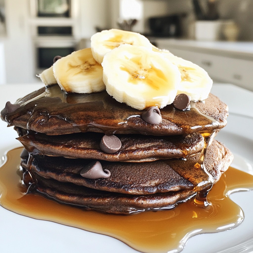 Chocolate Chip Protein Pancakes Tasty and Nutritious