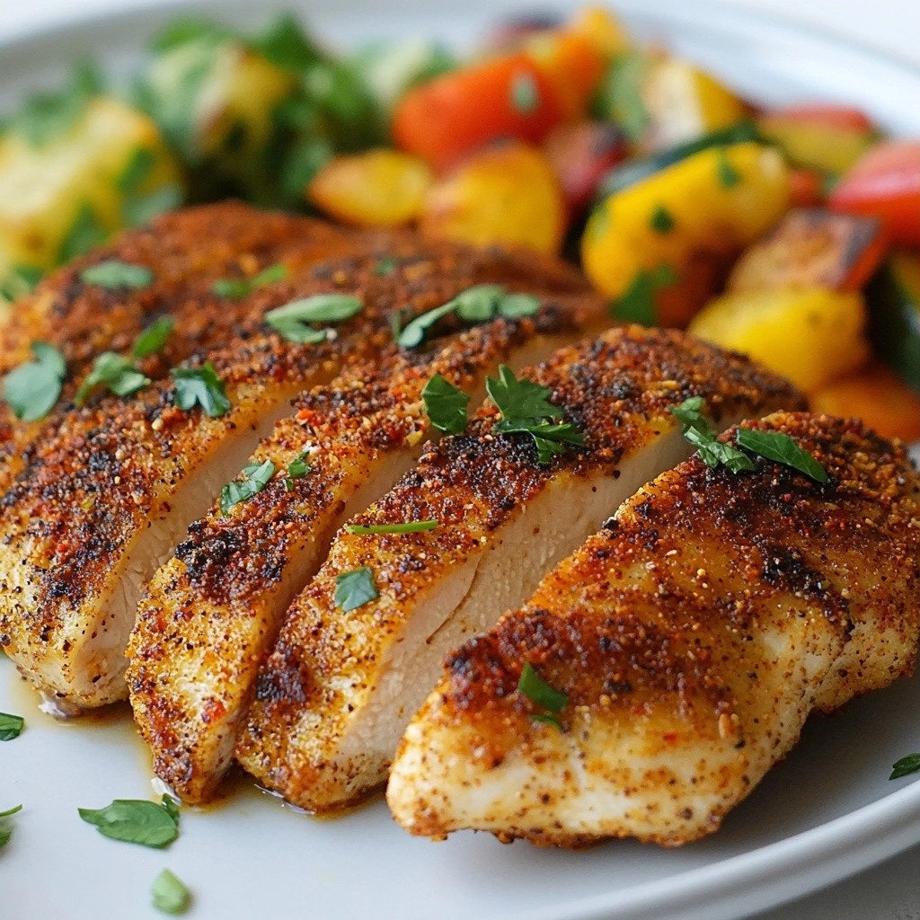 Spicy Air Fryer Cajun Chicken Breasts Flavor Boost