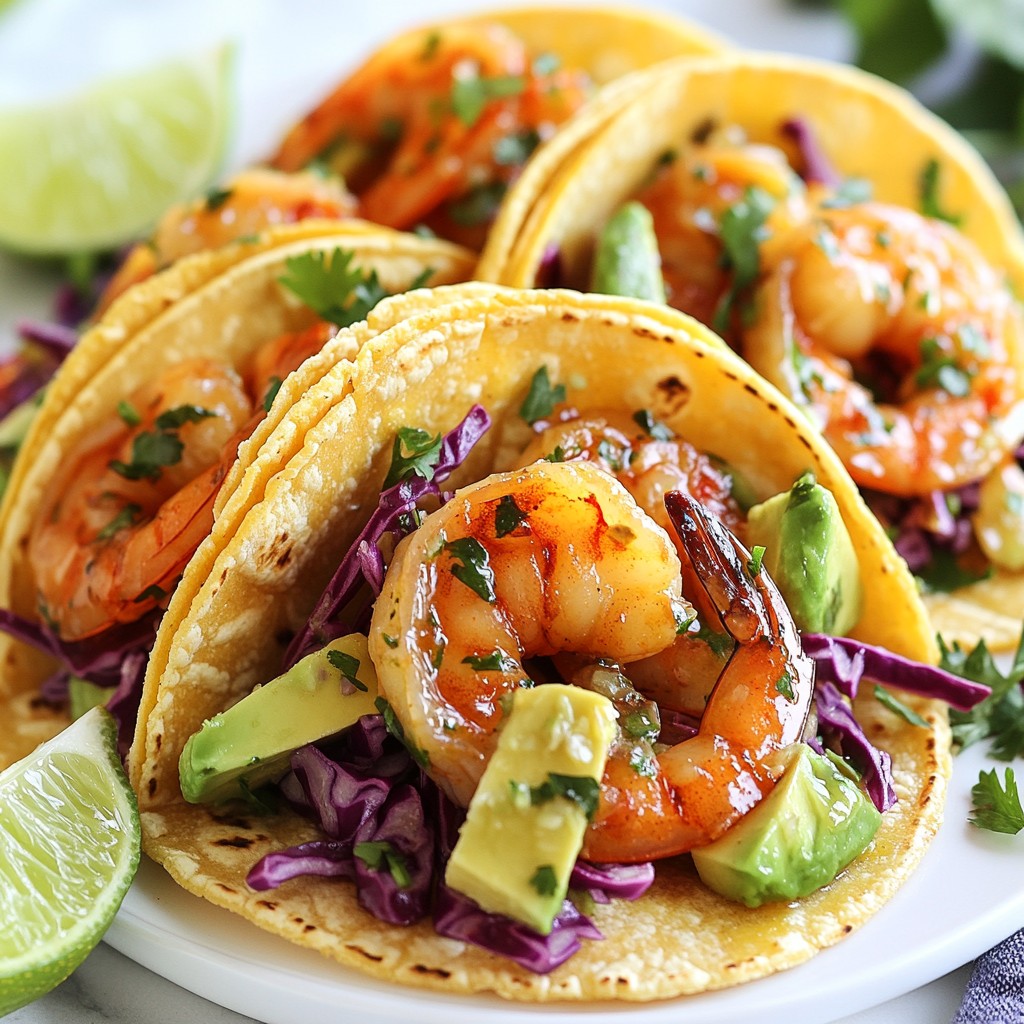 Garlic Lime Shrimp Tacos Flavorful and Easy Recipe