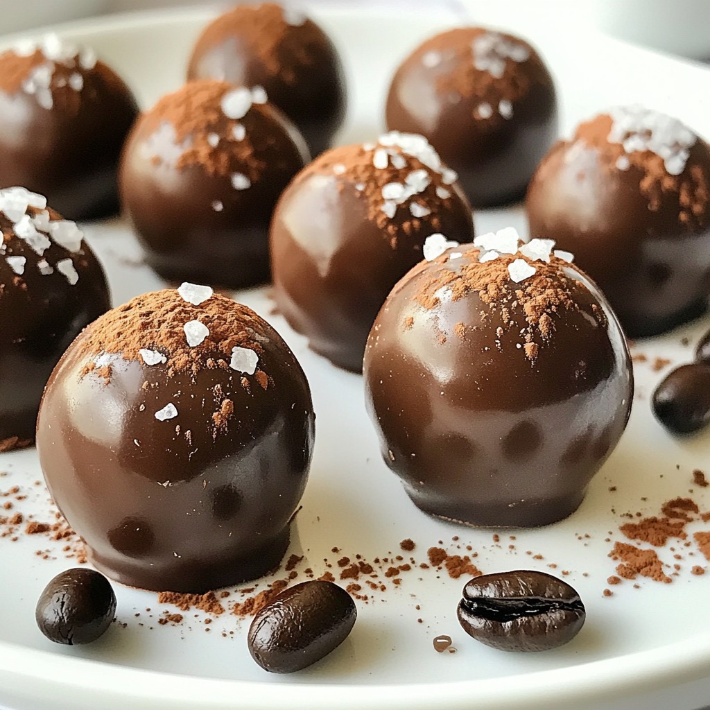 Chocolate Espresso Truffles Irresistibly Rich Delight