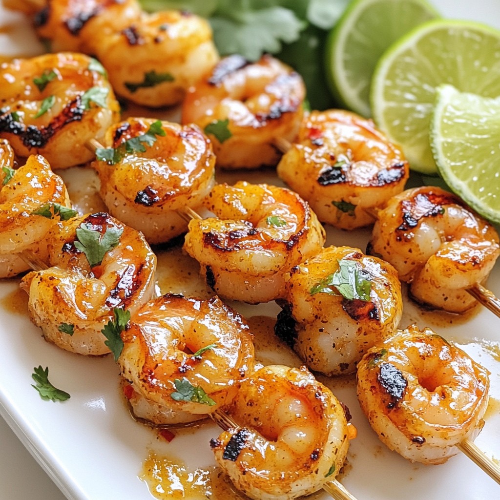 Sweet Chili Lime Grilled Shrimp Flavorful and Easy Meal