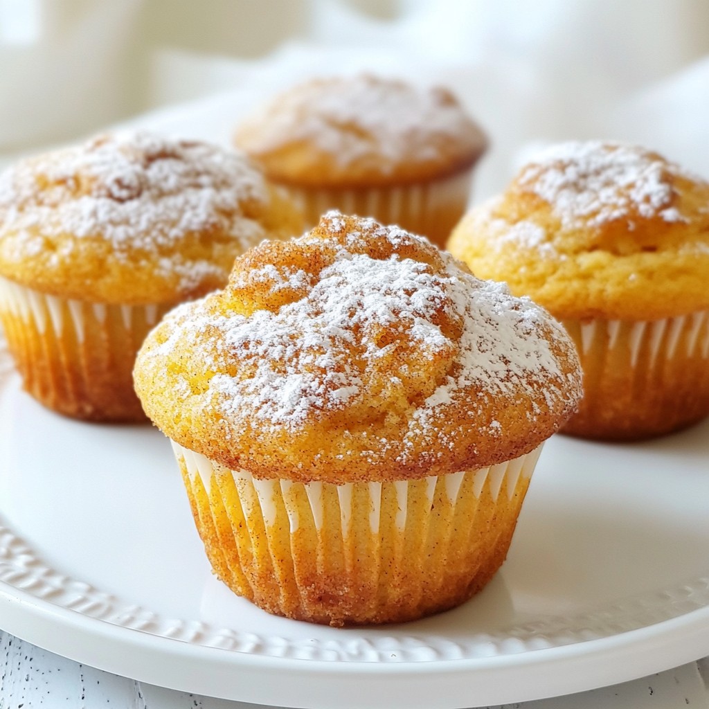 Cinnamon Sugar Coffee Cake Muffins Tasty and Simple Treat