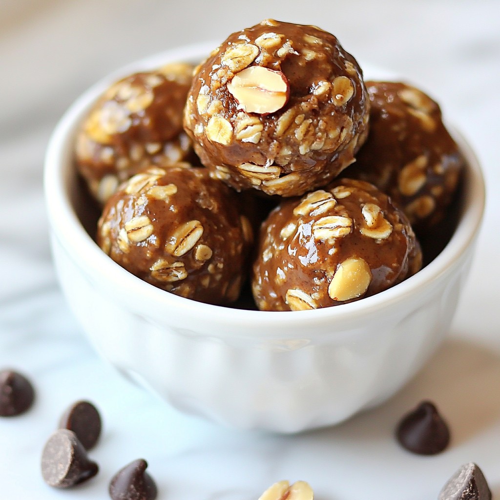Hazelnut Mocha Energy Bites Tasty and Quick Snack