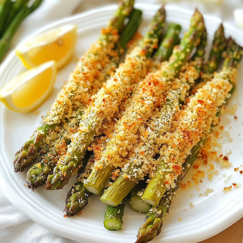 Crispy Air Fryer Parmesan Asparagus Spears Delight