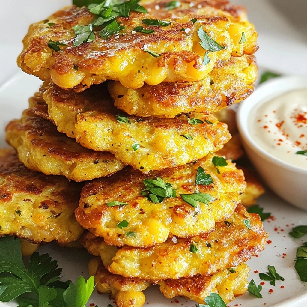 Spicy Air Fryer Chickpea Fritters Tasty and Healthy Dish