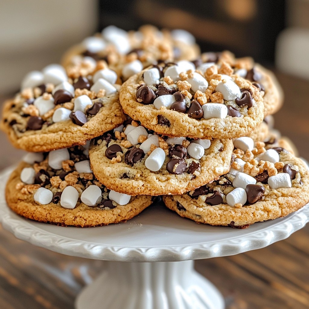 Chocolate Chip Marshmallow Cookies Easy Bake Recipe