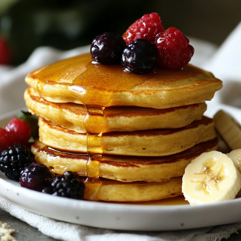 Fluffy Air Fryer Almond Flour Pancakes Delight