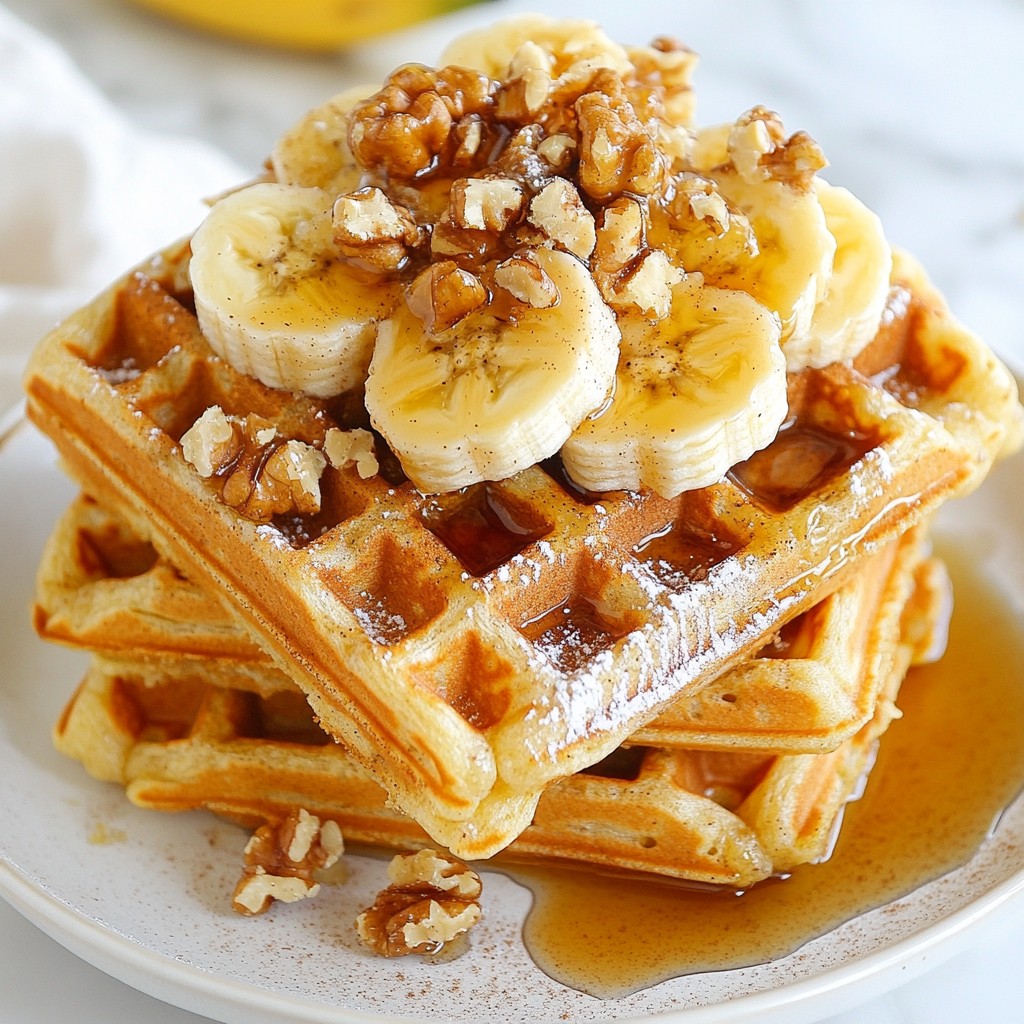 Banana Bread Waffles Tasty and Simple Recipe Guide