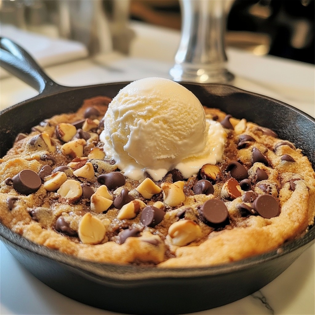 Chocolate Chip Cookie Skillet Irresistible Delight
