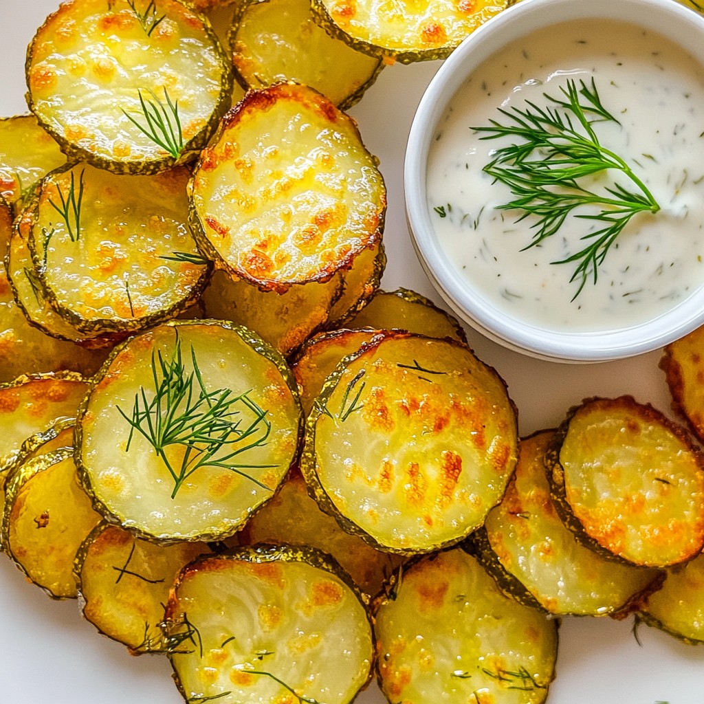 Crispy Air Fryer Dill Pickle Chips Simple Snack Recipe