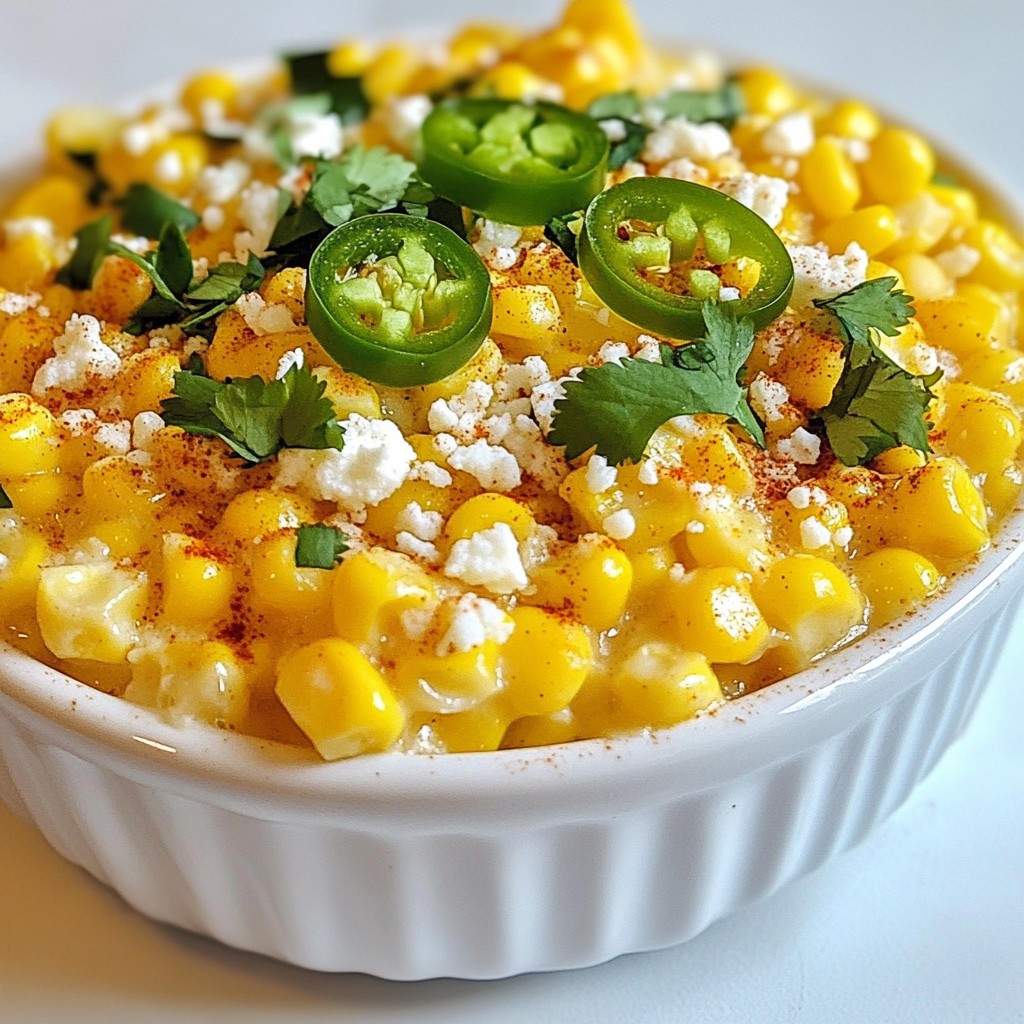 Mexican Street Corn Dip Flavorful and Easy Recipe