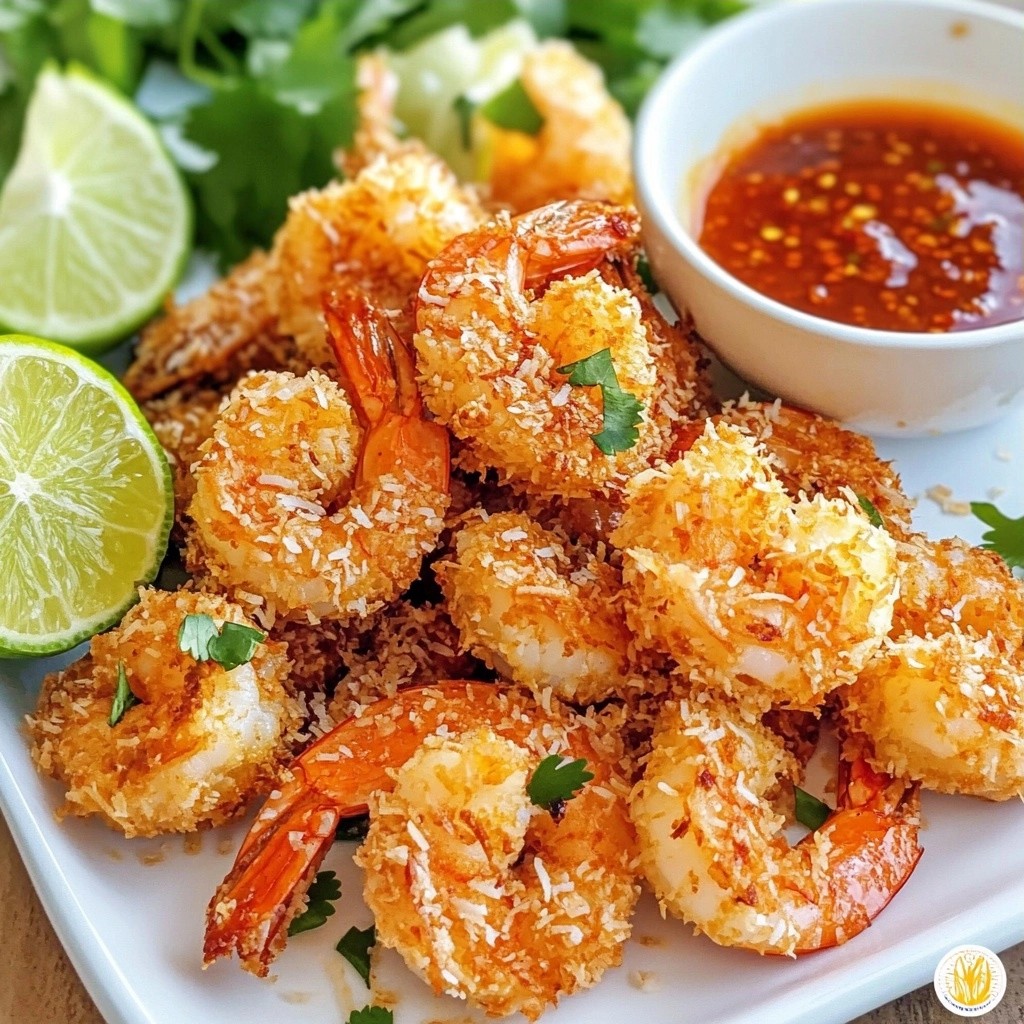 Crunchy Air Fryer Thai Coconut Shrimp Delight