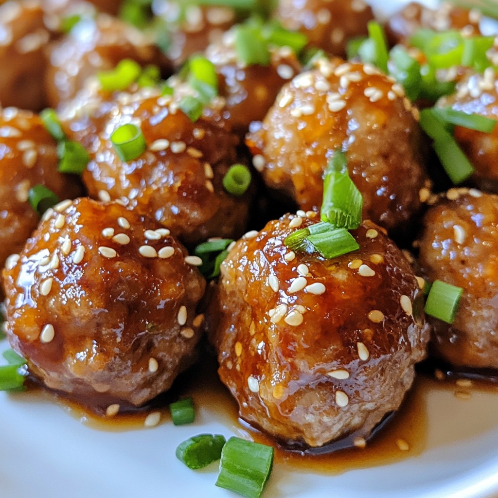 Sweet Chili Glazed Meatballs Tasty and Simple Recipe