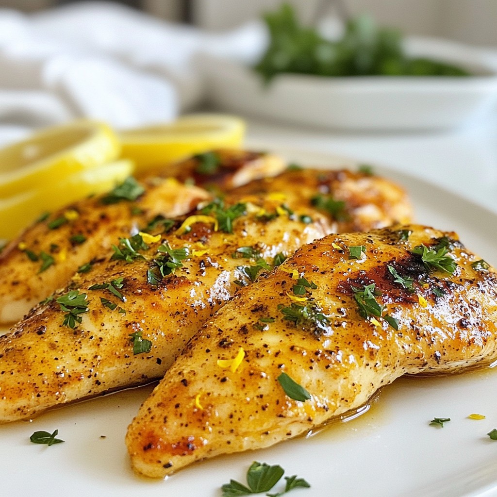 Juicy Air Fryer Lemon Pepper Chicken Breasts Recipe