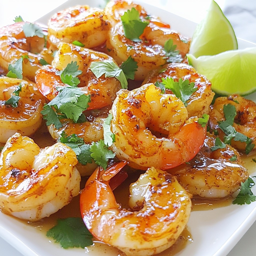 Spicy Honey Lime Shrimp Tasty and Quick Dish