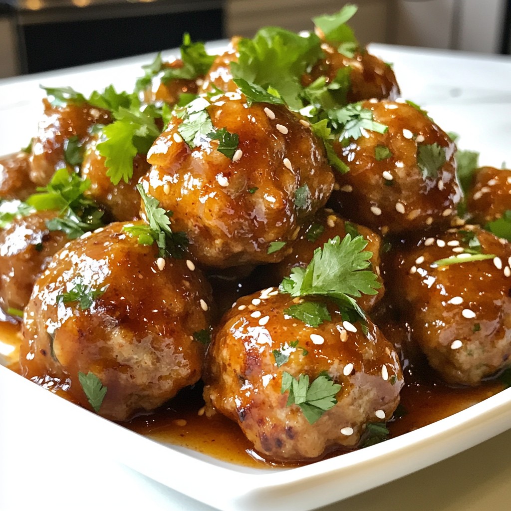 Sweet Chili Glazed Meatballs Flavorful and Easy Recipe