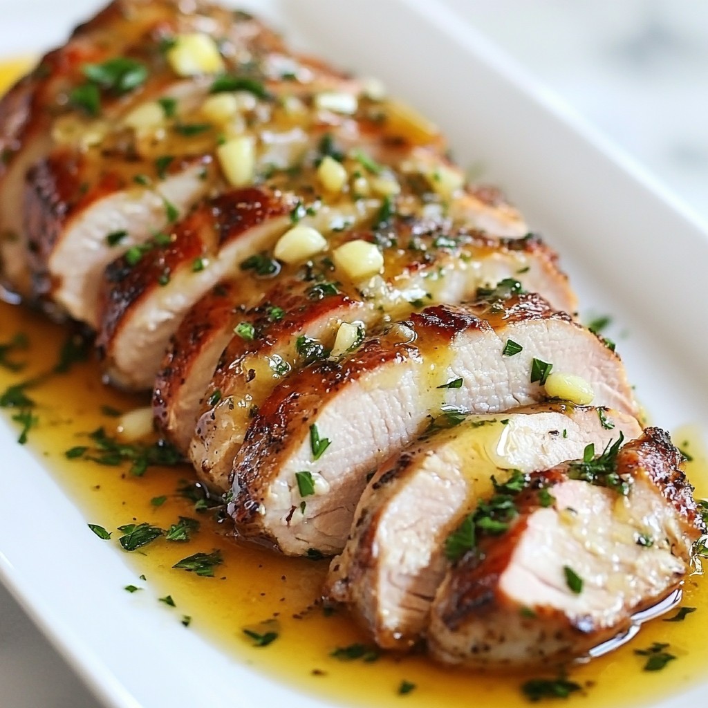 Honey Garlic Butter Turkey Tenderloin Flavorful Delight