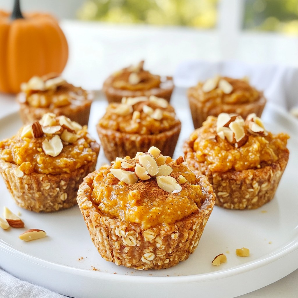 Pumpkin Spice Oatmeal Cups Savory and Simple Recipe