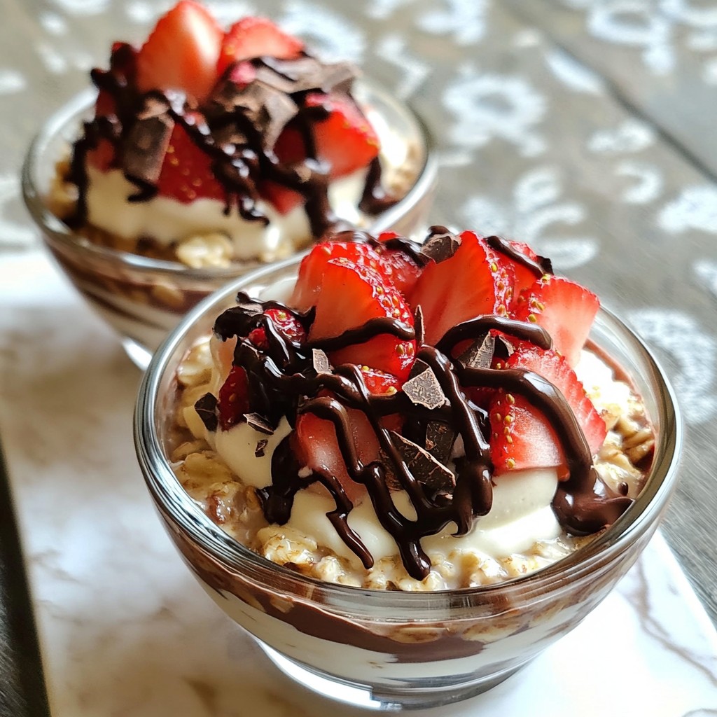 Chocolate Covered Strawberry Oats Simple and Tasty Meal