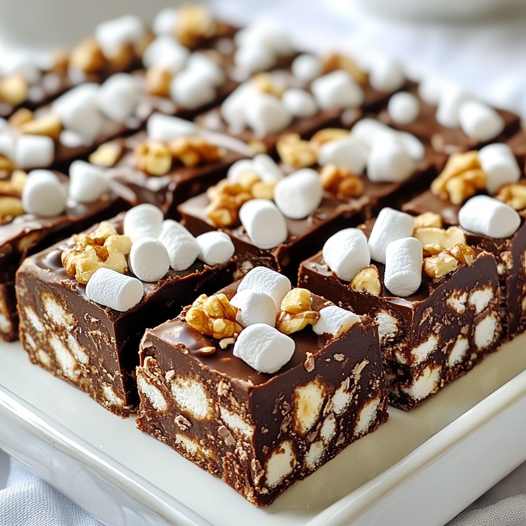 Chocolate Chip Rocky Road Fudge Decadent and Simple Recipe