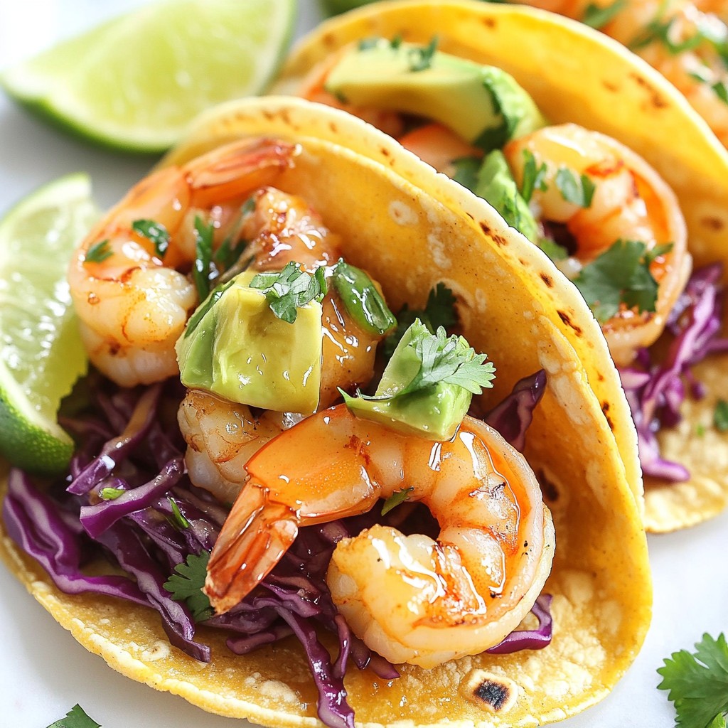 Honey Lime Shrimp Tacos Fresh and Flavorful Delight