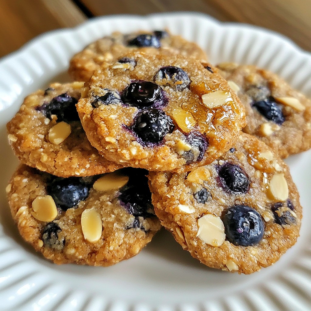Blueberry Almond Breakfast Cookies Simple Delight