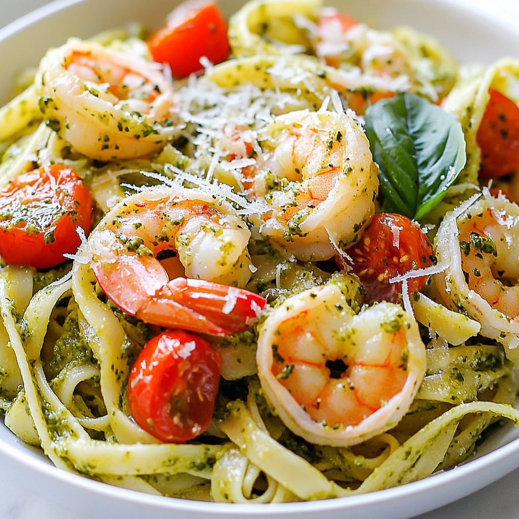 Pesto Shrimp Pasta Flavorful and Quick Recipe Guide
