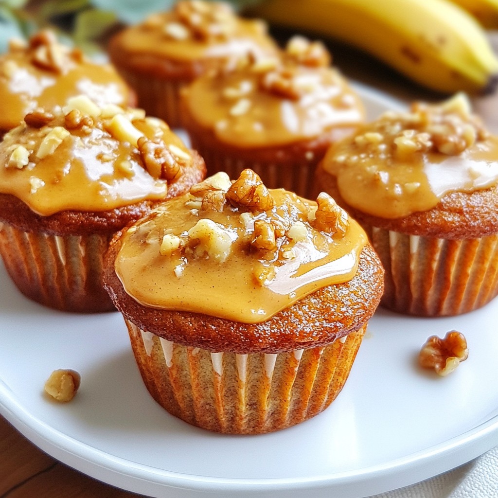 Fluffy Air Fryer Banana Peanut Butter Muffins Recipe