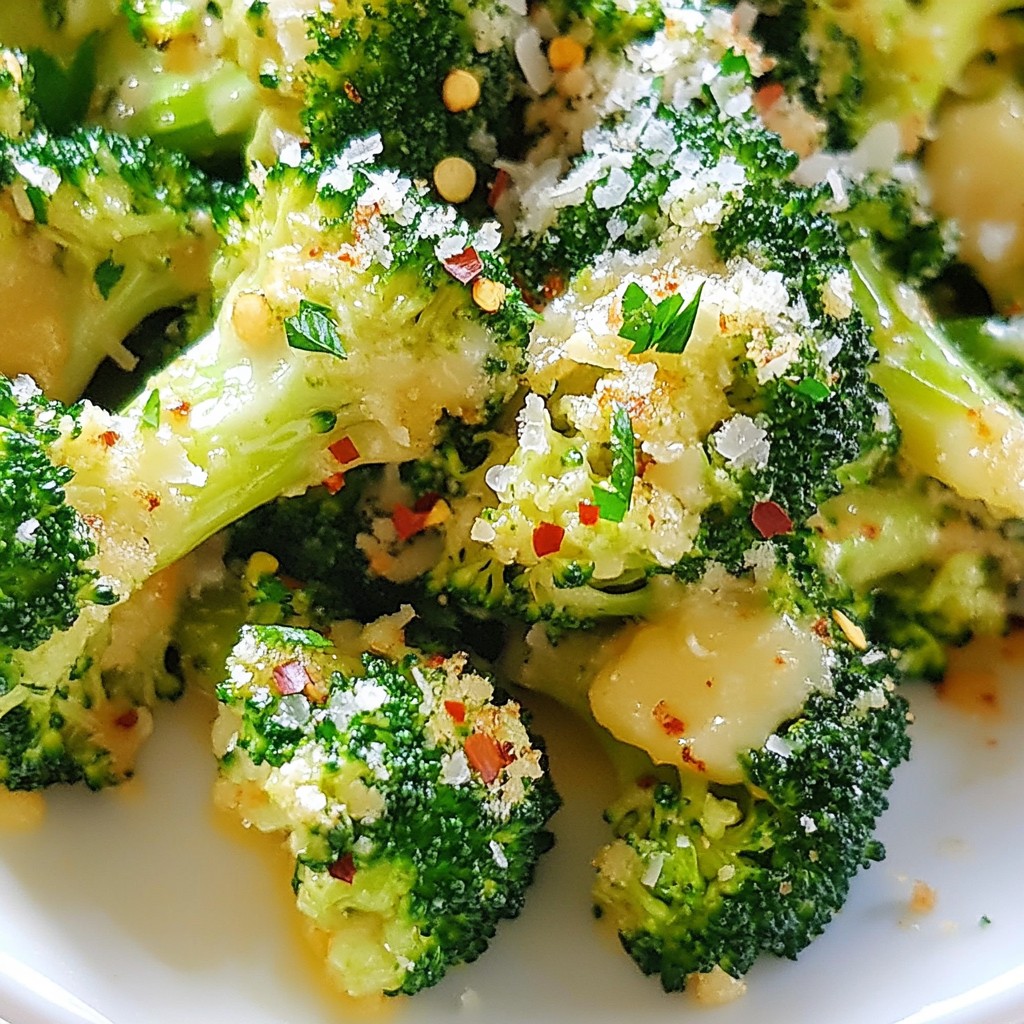 Lemon Parmesan Roasted Broccoli Flavorful Side Dish