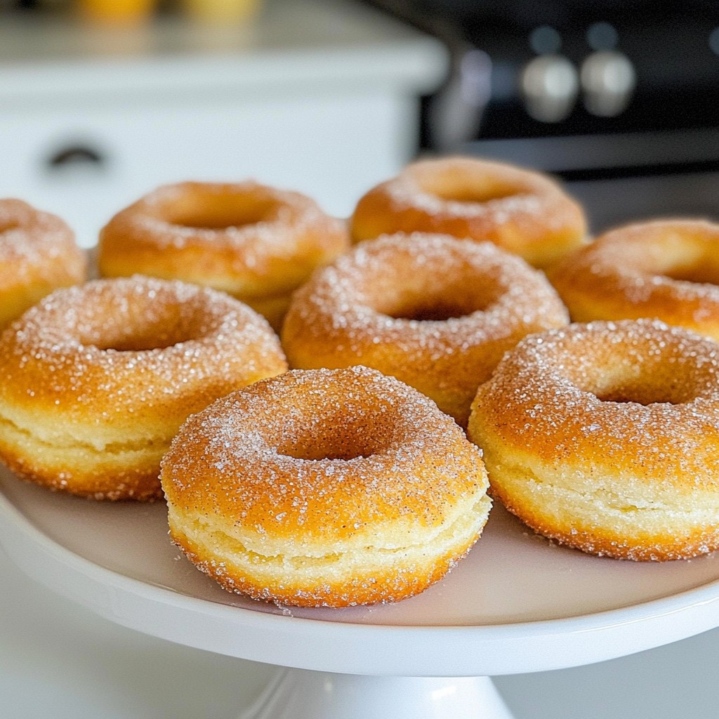 Cinnamon Sugar Biscuit Donuts Irresistible Treats