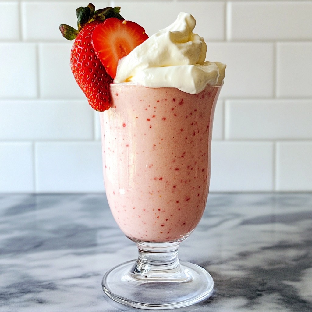 Strawberry Cheesecake Smoothie Easy and Delicious Recipe