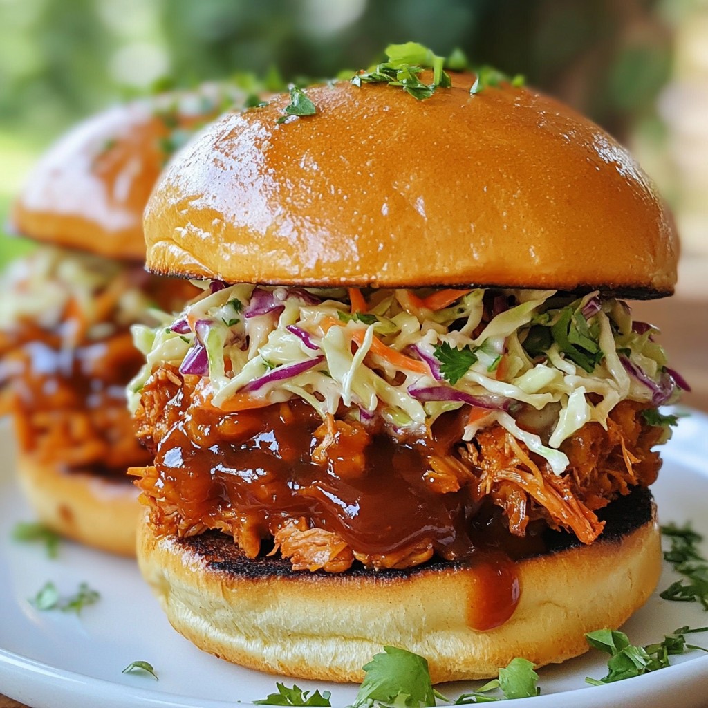 Vegan BBQ Jackfruit Sandwiches Packed with Flavor