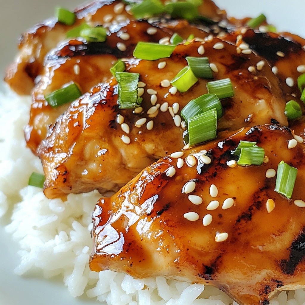 Teriyaki Glazed Chicken Thighs Simple and Flavorful Recipe