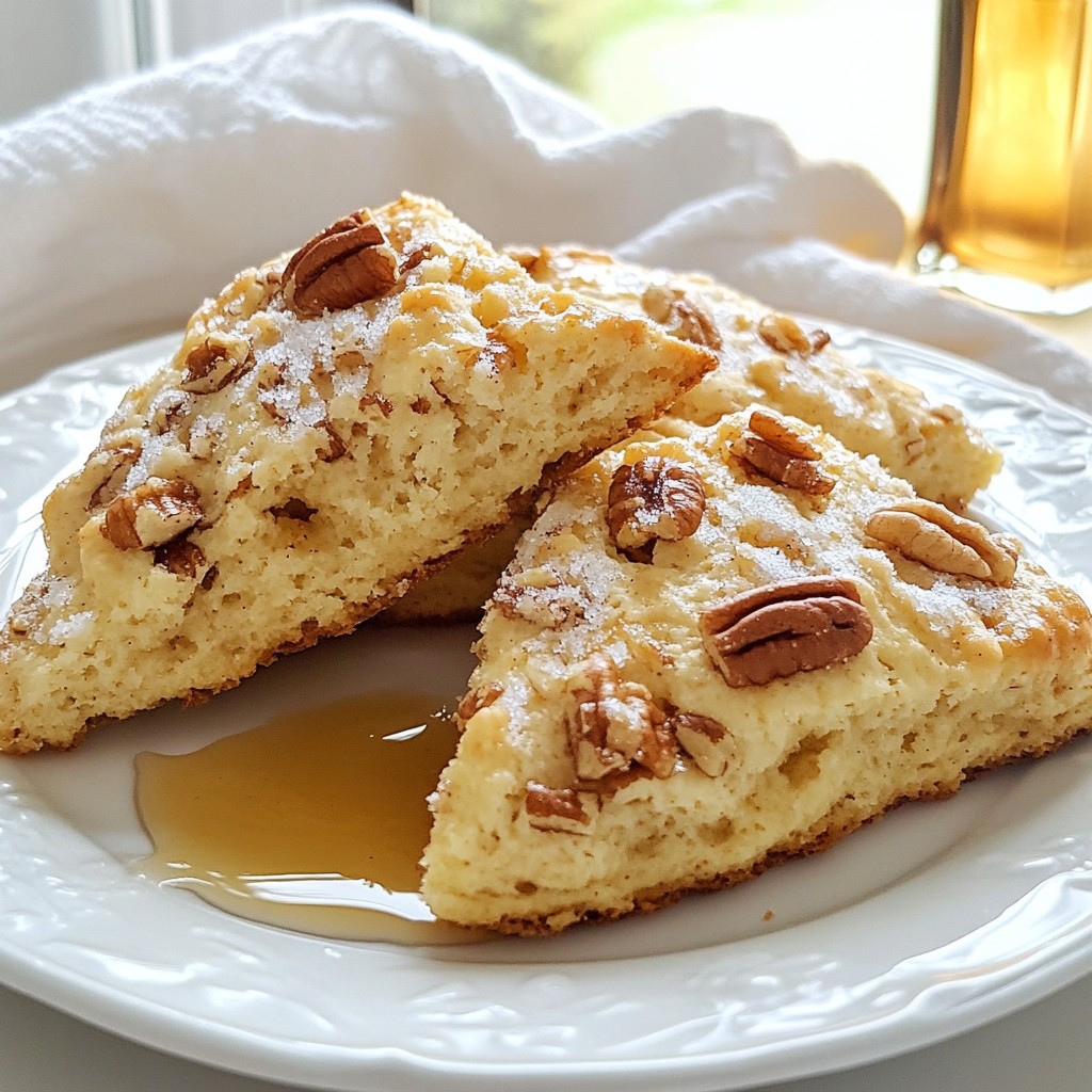 Maple Pecan Scones Flavorful and Simple Recipe