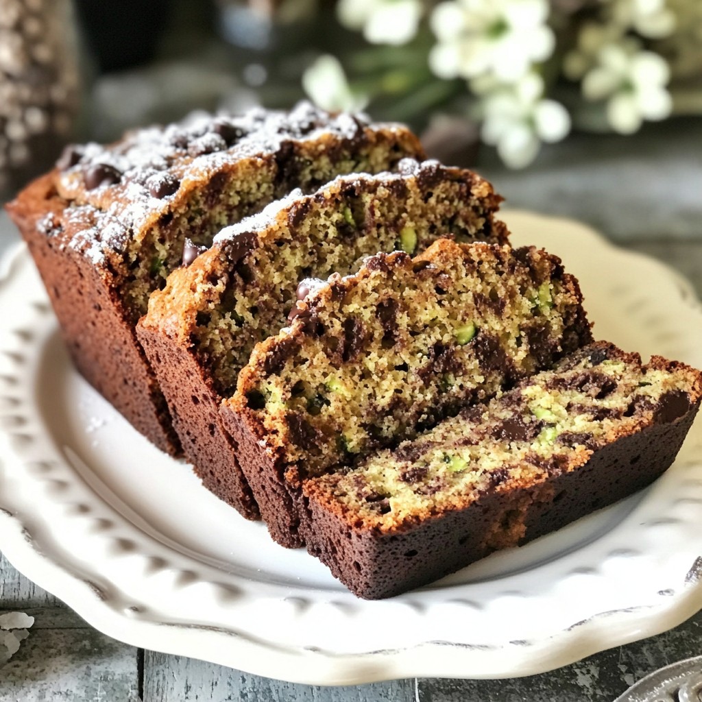 Chocolate Chip Zucchini Bread Delicious and Easy Recipe