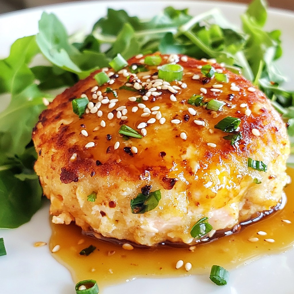 Teriyaki Glazed Salmon Cakes Tasty and Simple Meal
