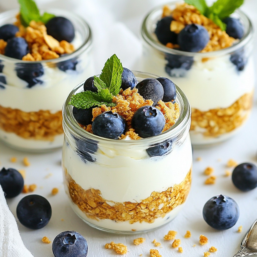 Blueberry Cheesecake Overnight Oats Simple and Tasty