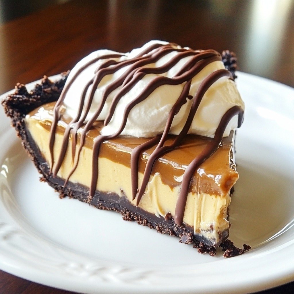 Chocolate Peanut Butter Icebox Pie Irresistible Treat