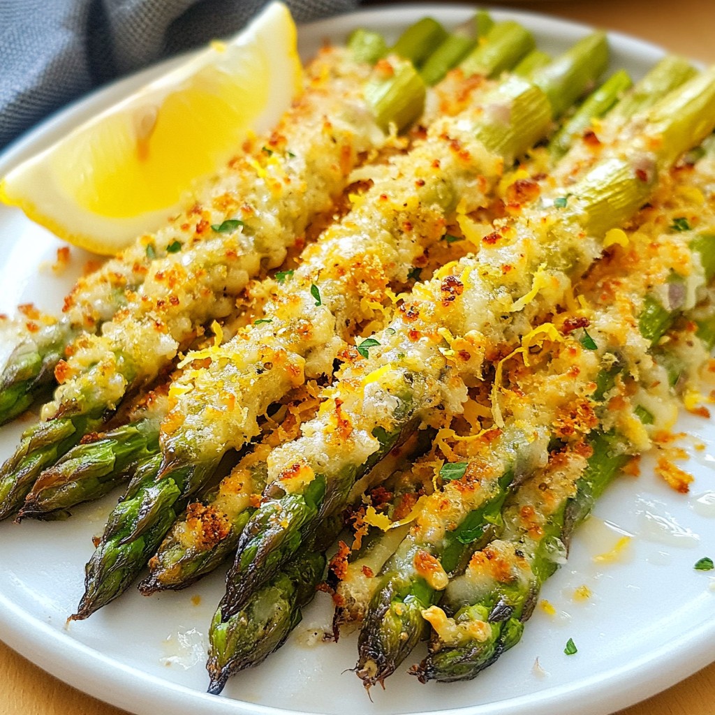 Crispy Air Fryer Parmesan Asparagus Spears Delight