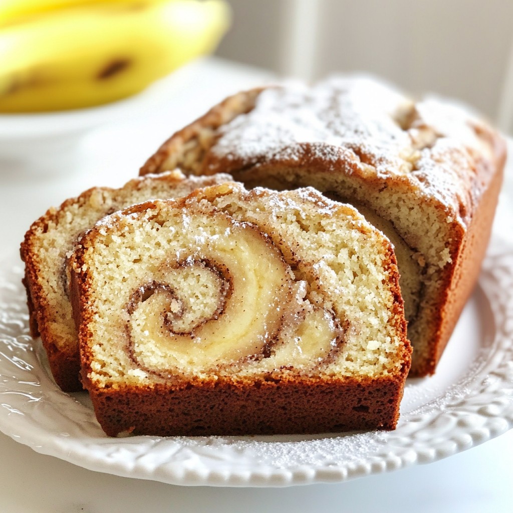 Cinnamon Swirl Banana Bread Flavorful and Easy Recipe