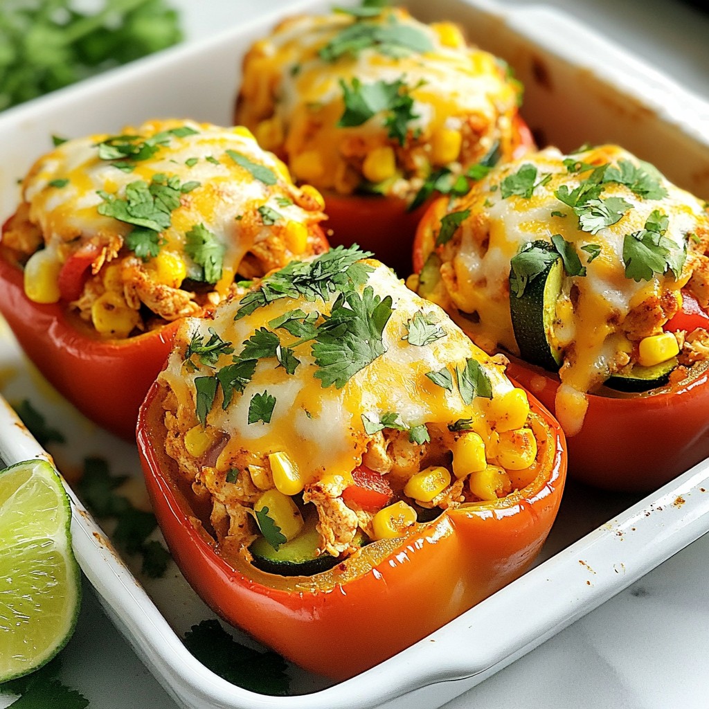 Irresistible Chicken Fajita Stuffed Peppers Recipe